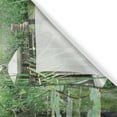 thumbnail image 3 of Ambesonne Peace Garden Kitchen Curtains, Park in South China, 55"x45", Green Grey Brown, 3 of 3