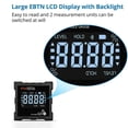 thumbnail image 3 of 3pcs 4 X 90 Degrees(0-360 Degrees)Digital Electronic Magnetic Angle Gauge Backlight Digital Level Box,3 x Digital Level Box 6 x AAA battery 3 x Carry Bag 3 x User Manual,Black, 3 of 8
