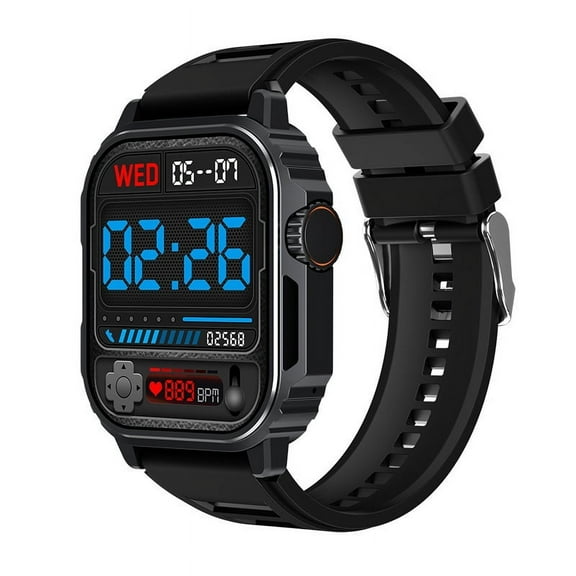 Smart watch, Bluetooth GPS men and women sports mode, 2.1-inch fitness exercise tracker, answering/calling/smart reminder
