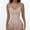 Khaki, variant on FAHXNVB Bodysuit for Women Shapewear Bodysuit with Adjustable Straps Seamless Snatched Body Shaper