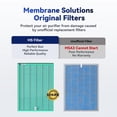 thumbnail image 4 of Paquete de 2 soluciones de membrana de repuesto para filtros purificadores de aire MSA3, 4 of 8