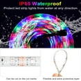 thumbnail image 4 of 1/2pcs 16.5ft Led Lights,  300 LEDs Strip Lights 44-Key IR Remote Control,  Cuttable & Dimmable IP65 Waterproof Color Changing RGB Lights for Room,Gaming,Christmas,Party Decoration, 4 of 7