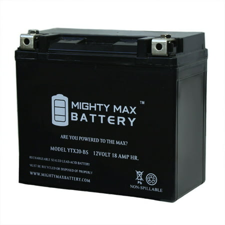 12V 18Ah Battery for Harley Sportster XL, FL, FX Softail Buell (Best Battery For Harley Sportster)