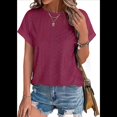 thumbnail image 2 of Tops de Corta para Mujer Color Vino Tinto M, 2 of 8