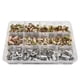 thumbnail image 3 of Eigraketly Unids/caja de 300 tornillos de tuerca de remache para coche, tornillos de sujeción, accesorios de modificación para metalurgia Herramientas y ferretería, 3 of 6