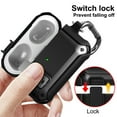 thumbnail image 3 of Duo Shield Secure Lock Designed For Airpods Pro With Hook, Black/Black, 3 of 7