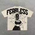 thumbnail image 3 of Camiseta Harajuku Y2K para hombre, estilo hip hop, gótico, con estampado gráfico, de algodón de gran tamaño, estilo punk, de manga corta, estilo informal, 3 of 5