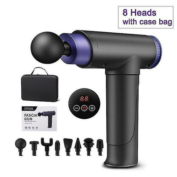 Deep Tissue Massager - Percussion Massage Gun Massager Gun Muscle Massage Gun Deep Tissue Massage Gun Muscle Gun Massager Black
