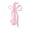 Pink, variant on Uutvery Pink Bow-Shaped Steel Hook, Over Door Wall Mounted Hanger for Towels Bags Hats, Bedroom Bathroom Entryway Storage, 7.09x1.77 Inches