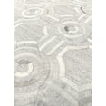 thumbnail image 3 of Pasargad Home Galaxy 12' x 15' Hand-Loomed Cowhide Silver Rug - All Ages, Indoors, 3 of 6