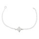 thumbnail image 1 of JOYARIS Pulsera Sencilla Nudo De Bruja Celta Liso Plata Ley 925 Talla Largo/Ancho: 19 cm x 2 mm PT-0000742, 1 of 4