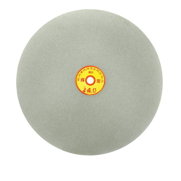 Disco de Lijado de Rueda de Disco Plano Recubierto de Diamante de 250 mm 10 pulgadas Grit 240