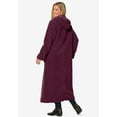 thumbnail image 4 of Woman Within Plus Size Long Hooded Berber Fleece Coat, 4 of 4