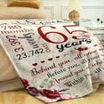 thumbnail image 2 of LHSHID 50th Birthday Gifts for Women Blanket 50th Birthday Decorations Woman 50th Birthday Gift Ideas Gifts for 50 Year Old Women 1973 Birthday Gifts for Women Throw Blanket 50x60in, 2 of 6