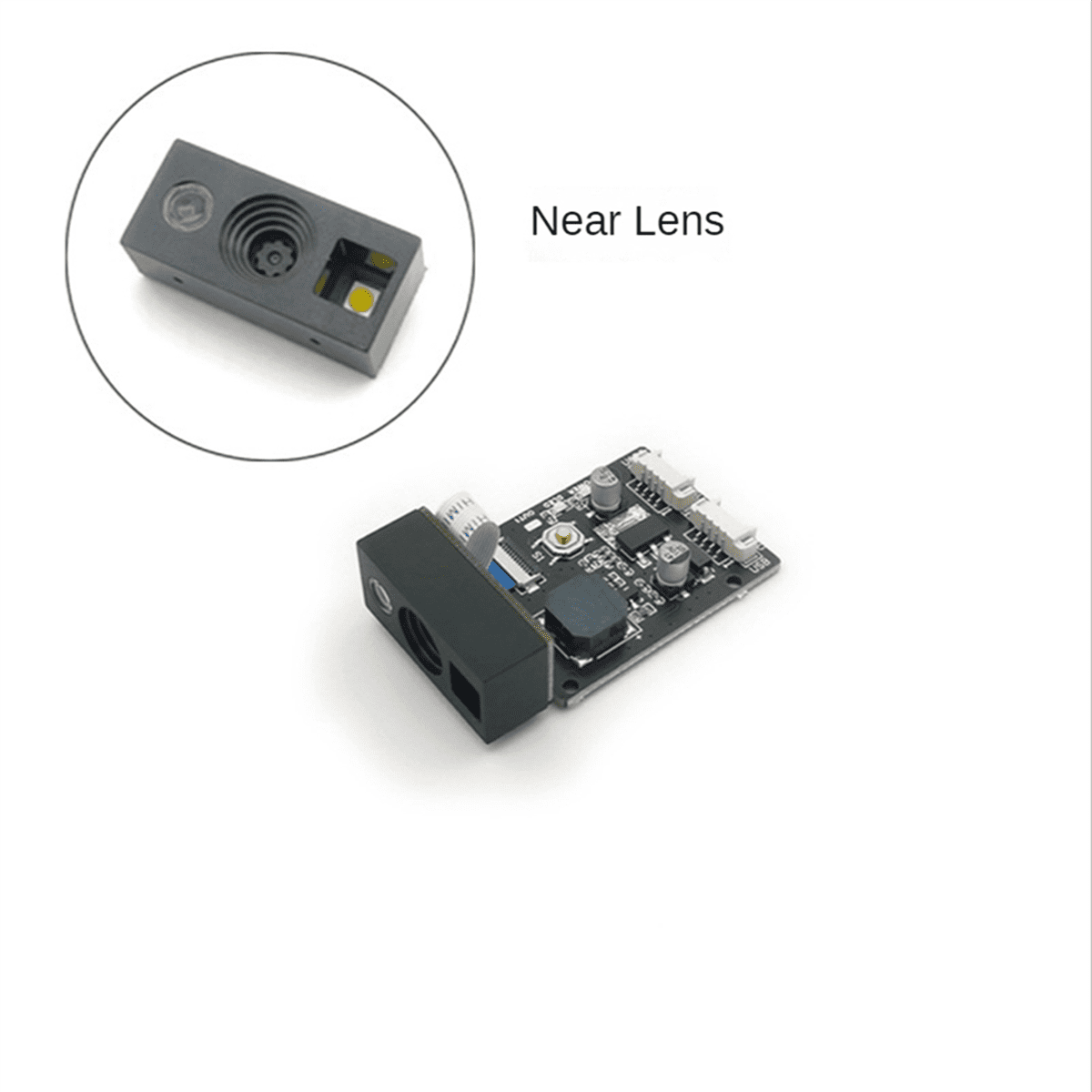 2X GM865 1D 2D Barcode Scanner USB TTL Bar Code Reader QR Code Module CMOS with Cable for Bus Supermarket ,Near -Lens