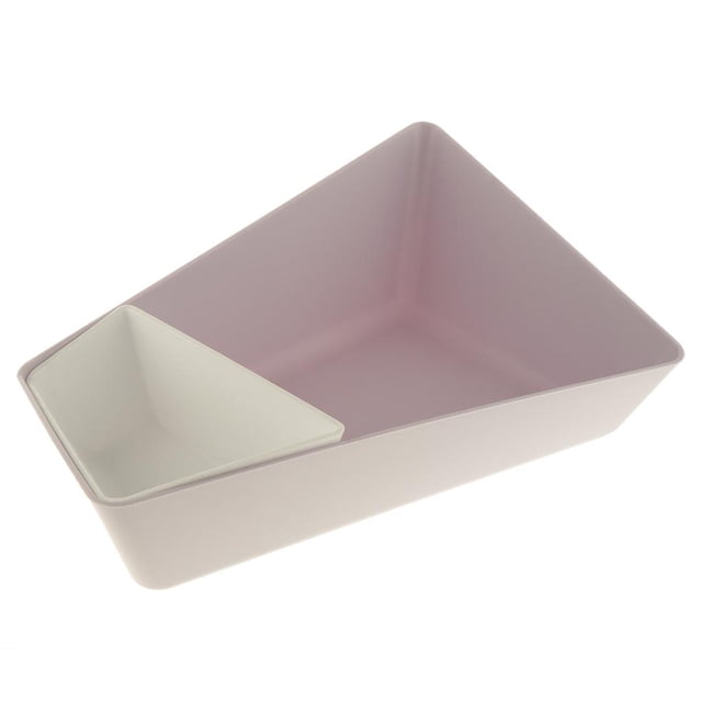 Polígonos Irregulares Caja De Dulces, Frutas Y Nueces Cestas De Almacenamiento s De Refrigerios Púrpura Baoblaze Plato de frutas