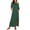 Army Green, variant on YSUEJPF Womens One Shoulder Maxi Dresses Elegant Wedding Guest Dress Cinch Waist Side Split Long Dress with Pockets