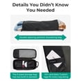 thumbnail image 3 of BAGSMART Compression Packing Cubes for Travel Luggage, 6 Pcs Expandable Packing Organizers Foldable Lightweight Suitcase Storage Bags for Travel Accessories, Women Men, Black, 3 of 7