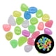 thumbnail image 3 of Decoraciones para el hogar, adornos decorativos, regalos 100 piezas de guijarros oscuros, piedras luminosas, rocas para decoración de jardín, piedra luminosa, 3 of 9