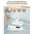 thumbnail image 5 of Sentryse Electric Shaver for Women, 3 in 1 Lady Electric Razor Body Hair Remover, Rechargeable Bikini Trimmer for Face Legs Armpit Underarms, 5 of 9