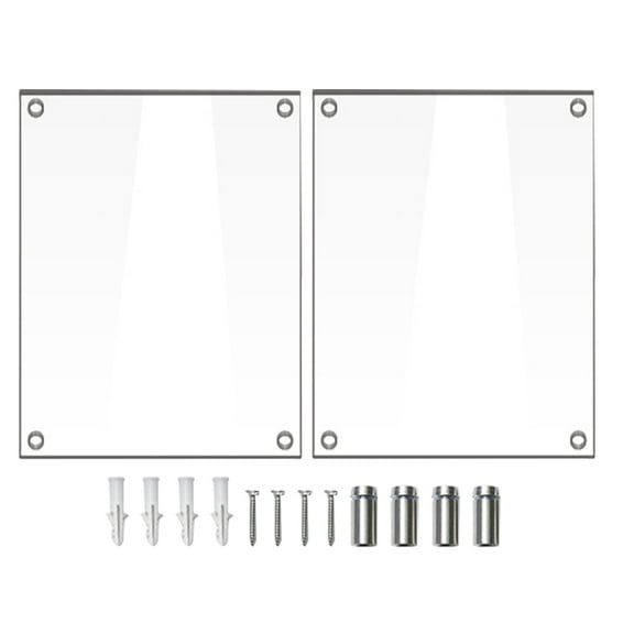 FONDOTIN Picture Frame Mounts Acrylic Assorted Color 1Pack 8.2X6.0X0.4In