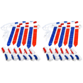thumbnail image 1 of 24 Player Adjustable Sliding Flag Football Set, 3 Flags Per Belt, 72 Flags Total for for Kids Adults Players, 1 of 5
