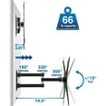 thumbnail image 2 of Mount-It! Full Motion Swivel Bracket TV Wall Mount | MI-2065L, 2 of 4