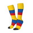 thumbnail image 2 of Colombian Flag Knee High Socks for Women Long Leg Warmers Socks, 2 of 7
