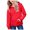 Red, variant on BOBOGOJP Kids Cotton Hoodies Toddler Fall Pullover Hooded Medium Weight Sweatshirts with Pocket for Boys and Girls Grey,Size 13-14 Years
