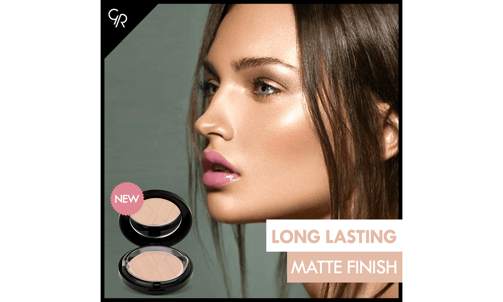 Golden Rose Longstay Matte Face Powder - 02 Light Beige