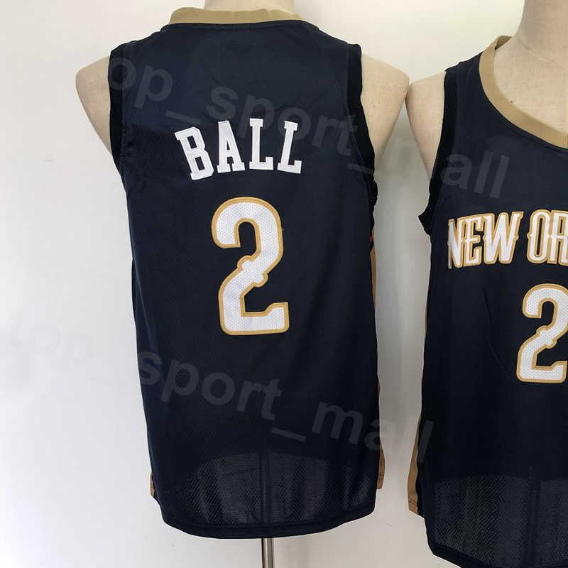 NBA_ jersey Edition Earned City Lonzo Ball Jersey 2 Zion 1 Men Basketball  Cheap All Stitched Team Color White Red Navy Blue Breath''nba''jerseys