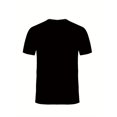 thumbnail image 3 of Men's Creative Graphic Crew Neck T-shirt With Stylish Print, Comfy Tee For Summer, Men's Short Sleeve Top For Daily Activities, Casual Sporty Tee, Summer Gifts, 3 of 6