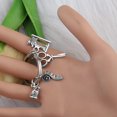 thumbnail image 3 of Metal Sewing Machine Keychain for Tailors and Clothing Makers - Unisex Key Chain Pendant Accessory, 3 of 4
