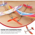 thumbnail image 5 of 10pcs Rubber Band Powered Airplane Model Jetstream Balsa Wood Glider Plane Toys for Kids Indoor Outdoor Sports Garden Yard Playing Random, 5 of 7