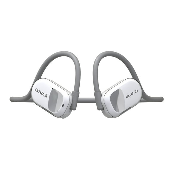 Audifonos Bluetooth Deportivos Para Conducción Aiwa Aw-acf1 Color Blanco