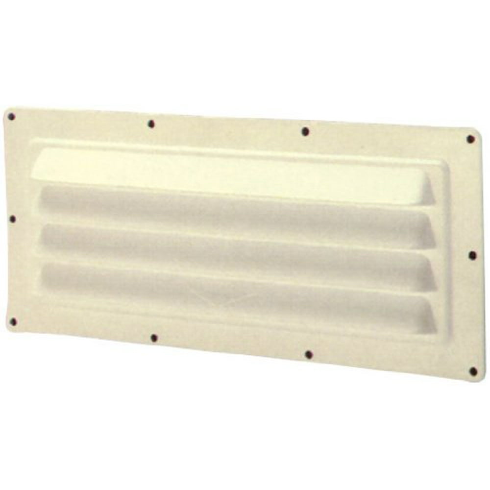 V201802 13/4" Colonial White Horizontal Hood Vent V201802 13/4" Colonial White Horizontal Hood Vent