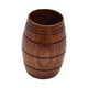 thumbnail image 2 of Jarra de cerveza de madera Taza de madera Simple Creativa Clásica Resistente Taza de té en forma de barril para leche Bebidas frías o calientes Inicio L sin asa, 2 of 8