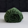 thumbnail image 5 of Simple&Opulence 100% Viscose from Bamboo Cooling Fitted Bottom Sheet Only 1 Piece, 15 Inch Deep Pocket for Mattress, Super Soft and Breathable(Dark Green,Queen), 5 of 6