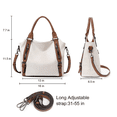 thumbnail image 2 of GAEKEAO Women’s Hobo Tote Bag Water-Resistant with Multiple Compartments and Adjustable Strap, 2 of 5