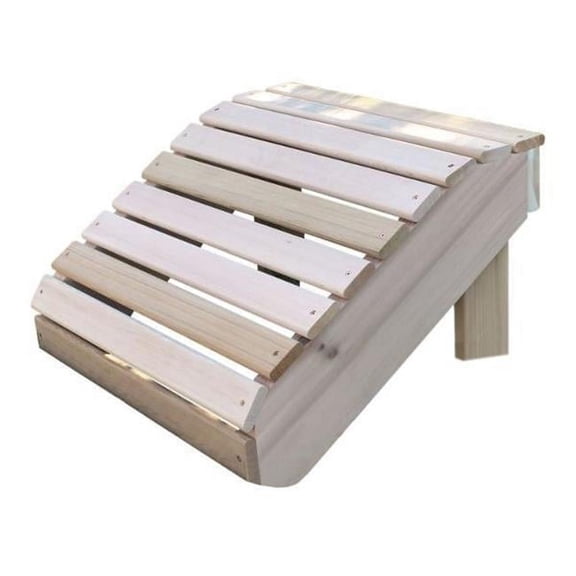 Creekvine Designs WF6200-2CVD Red Cedar American Forest Adirondack Footrest