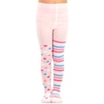 thumbnail image 3 of TeeHee Little Kids Girls Fashion Cotton Tights 3 Pair Pack, 3 of 7