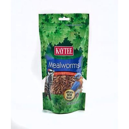 Kaytee Robin Wild Bird Food Dried Mealworm 3.5 oz. (Pack of 6)