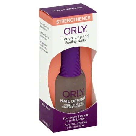 Orly W-C-7850 0.6 oz Nail Defense Strengthening Protein Treatment Nail Polish for (Best Nail Strengthening Treatment)