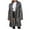 804-Dark Gray, variant on NSLGXD Women Winter Warm Coats Long Lapel Faux Fur Soft Coat Jackets Fashion Open Front Cardigan Fuzzy Fleece Shaggy Overcoat Outerwear