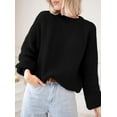 thumbnail image 4 of PRETTYGARDEN Women's Fall Oversized Sweaters Dressy Casual Long Sleeve Chunky Knit Winter Pullover Tops 2025 Holiday Outfits, 4 of 8