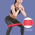 thumbnail image 2 of HUGFEGWE 2 Pcs Bande de Résistance de Yoga Bande d'Exercice Extensible Bandes de Résistance en Latex pour l'Entraînement de Force, Entraînement, Pilates CJB91-52883, 2 of 8