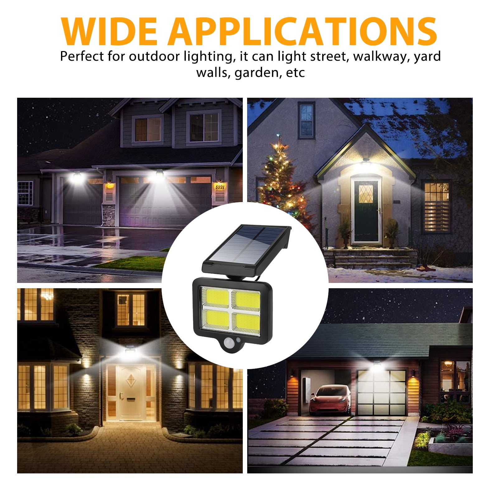 Waterproof Solar Wall Lights Wilko With Motion Sensor And 4 Modes For  Outdoor Garden Lighting 244/222 LED, Solar Powered Focos Solares From Leeu,  $5.28