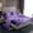 Purple, variant on Castle Fairy Flying Butterflies Girl Boy Full Size Sheets 4-Piece,Bling Crystal Glitter Breathable Bed Sheets,Dreamy Princess Lightweight Sheet Sets,Lightweight Room Decor