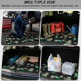 thumbnail image 3 of Yuyamidu Daisy Frog Car Trunk Mat 29" x 39" Universal All Weather Scratchproof Cargo Liner Non-Slip Accessories Fit for Most Cars SUV and Trucks, 3 of 7