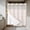 Pink, variant on Sage Green Striped No Hook Shower Curtain Waterproof,Bathroom Curtains with Snap in Liners and See Through Top Window,Rustic Green Stripe Modern Art Beige Hotel Bathtub Curtains Shower 72"Wx78"L